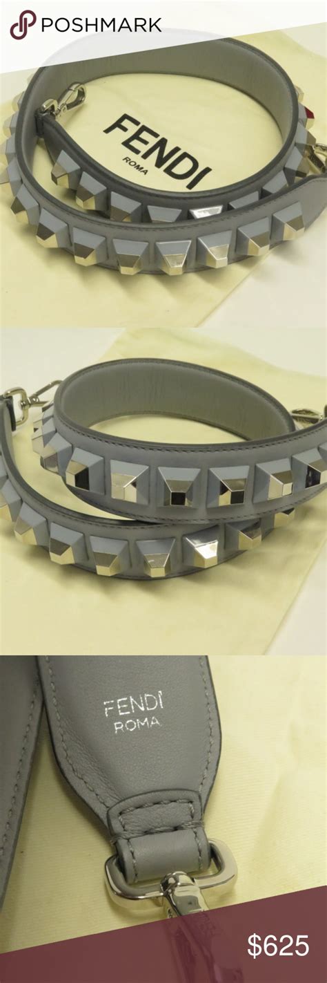 fendi studded strap|fendi shoulder strap outlet.